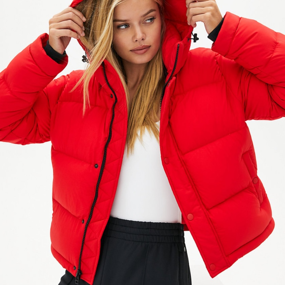 Red Super Puff Jacket